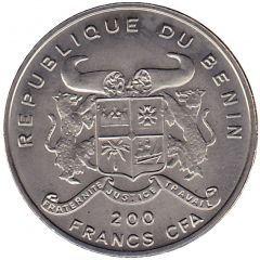 200 Francs CFA Acanthopholis