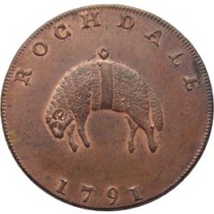 1/2 Penny Lancashire - Rochdale / J. Kershaw