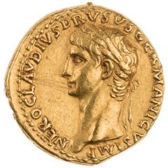 Aureus - Drusus the Elder DE GERMANIS