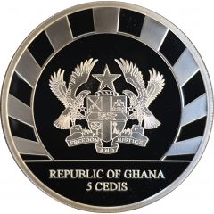 5 Cedis Tattoo-Art - Year of the Rooster