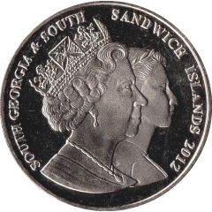 2 Pounds Diamond Jubilee - Queen Mother with infant Elizabeth II