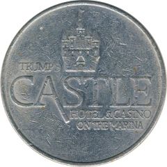 1 Dollar Gaming Token - Trump`s Castle Atlantic City, N.J.