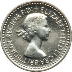 2 Pence - Elizabeth II Maundy pre-decimal, 1st issue