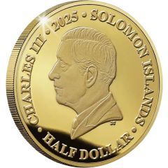 1/2 Dollar - Charles III Darth Vader