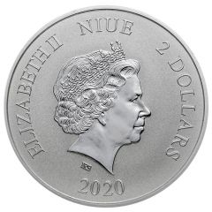 2 Dollars - Elizabeth II Yellow Snake