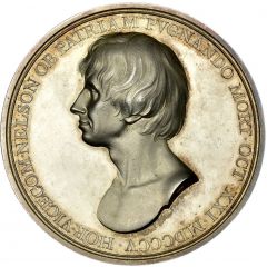 Medal - George III Lord Nelson, T. Webb, silver