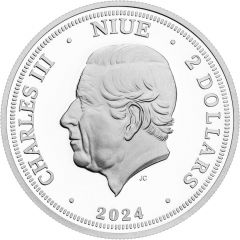2 Dollars - Charles III Golden Eagle