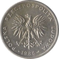 20 Zlotys large type