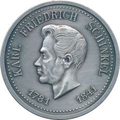 Medal - Karl Friedrich Schinkel Jagdschloss Granitz