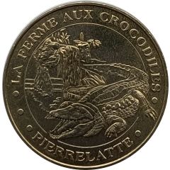 Monnaie de Paris Tourist Token - Pierrelatte La ferme aux Crocodiles - Crocodile du Nil