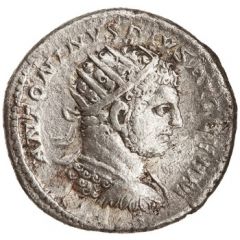 Antoninianus - Caracalla P M TR P XVIII COS IIII P P