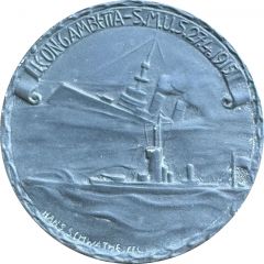 Donation medal - Sinking of French cruiser Léon Gambetta by SMU-5