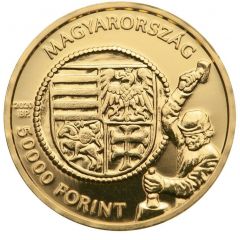 50 000 Forint Gold Florin of I. Ulászló - piedfort