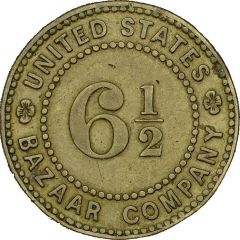 61/2 Pence United States Bazaar Company, Jersey