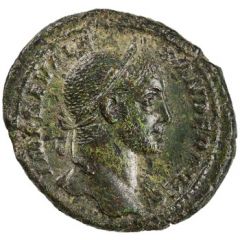 As - Severus Alexander P M TR P X COS III P P S C, Sol