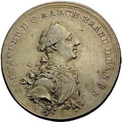 1/4 Thaler - Christian Frederick Charles Alexander Bruckberger Porzellanfabrik