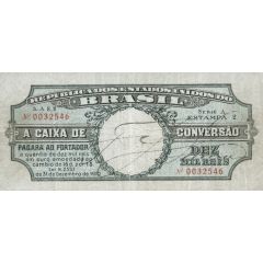10 Mil Réis Caixa de Conversão, 2nd. Print