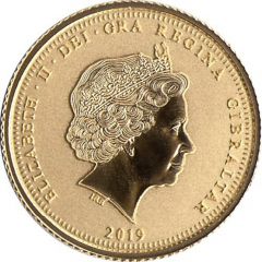 1/4 Sovereign - Elizabeth II Concorde 50th Anniversary
