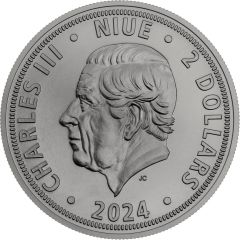 2 Dollars - Charles III Czech Lion