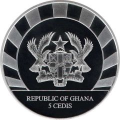 5 Cedis Cave Lion