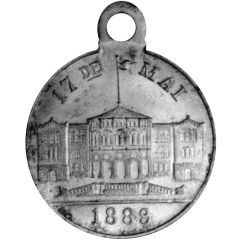 Medal - 17. Mai 1889 Grunnloven 75 år II