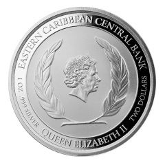2 Dollars - Elizabeth II Coat of Arms
