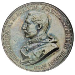 Medal - Prussia Academic Art Exhibition Berlin, 1888