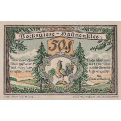50 Pfennigs with `Liebesbank`