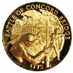 Medal - Longines Symphonette Battle of Concord Bridge
