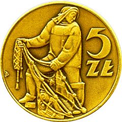 Token - 10th Anniversary Polish coins catalog 5 Zlotys