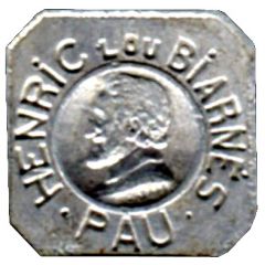 5 Centimes - Henric Lou Biarnes - Pau [64]