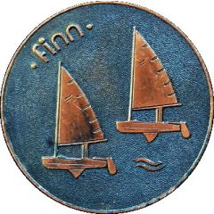 Medal - Olympic Games 1980 Moscow Tallinn 80 - Finn, Estonia