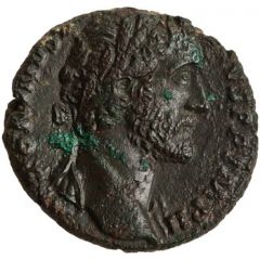 As - Antoninus Pius TR POT XIX COS IIII S C, Providentia