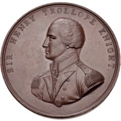 Medal - Admiral Sir Henry Trollope Naval Engagement off Helvoetsluys