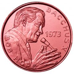 Mardi Gras Token - Bacchus Bob Hope, New Orleans, Louisiana