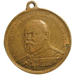 Medallion - Edward VII Accession 1901