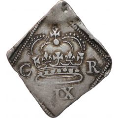 9 Pence - Charles I Newark siege coinage