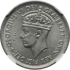 1 Shilling - George VI Trial Strike