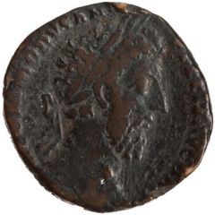 Sestertius - Commodus VIRTVTI AVG P M TR P XII IMP VIII COS V P P S C, Virtus and Victory