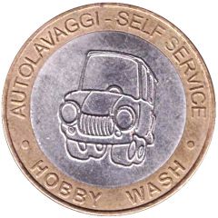 Car Wash Token - Hobby Wash Roma