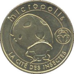 Monnaie de Paris Tourist Token - Micropolis La cité des Insectes - La coccinelle