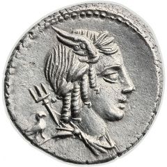 Denarius Julia: Lucius Julius Bursio, L•IVLI•BVRSIO