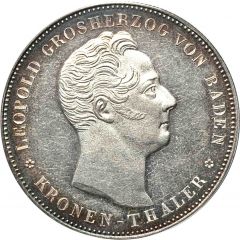 1 Kronenthaler - Leopold I Customs union