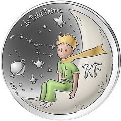 10 Euros The Little Prince on the Moon