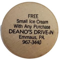 1 Small Ice Cream - Deano's Drive-In Emmaus, Pennsylvania