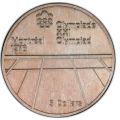 5 Dollars Montréal Olympics