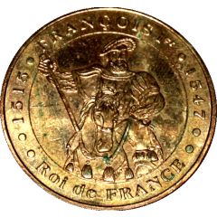 Monnaie de Paris Tourist Token - Chambord Francis I - Roi de France