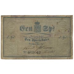 1 Speciedaler Blue print