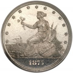 20 Cents `1875` Pattern, silver
