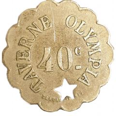 40 Centimes - Taverne Olympia Paris